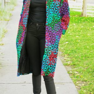 Nosa African Print Kimono