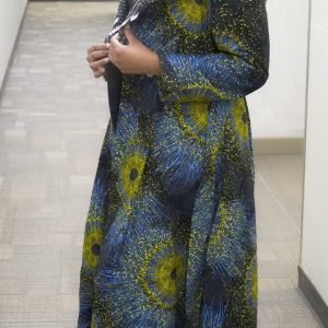 Bimbo African Print Wrap Jacket