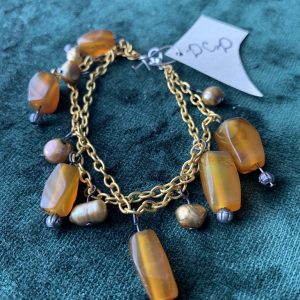 Amber Pearls Bracelet