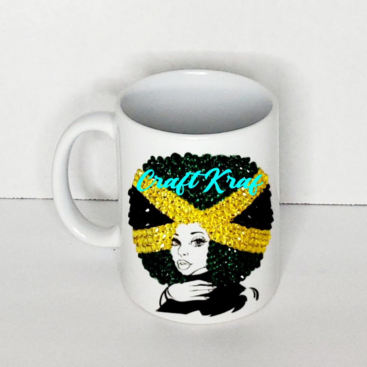 Jamaica bling mug watermark